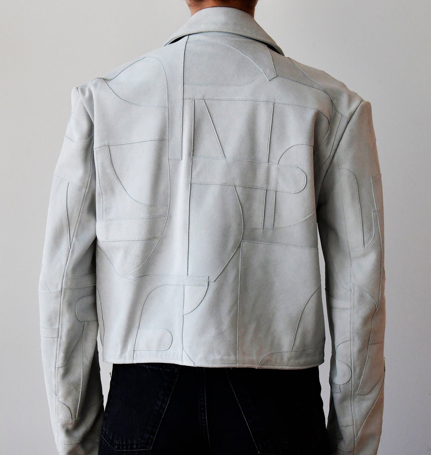 SUEDE PATCHWORK JACKET